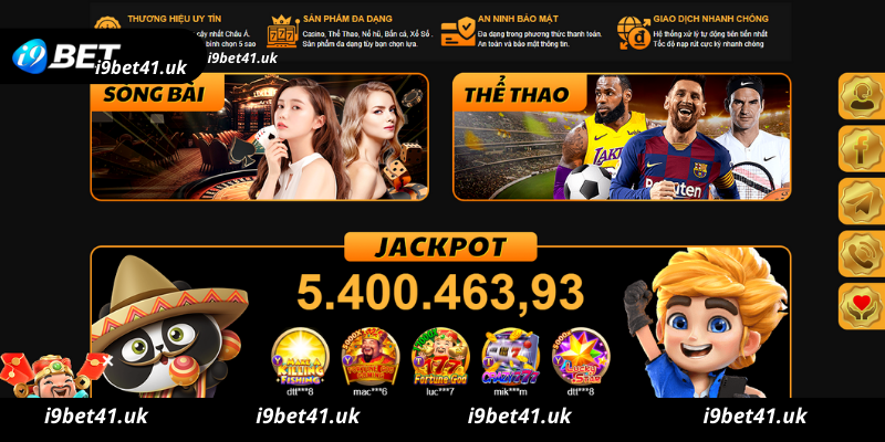 Link để đăng nhập trang chủ i9bet Casino an toàn