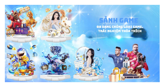 Nhiều sảnh game đang chờ đón mọi người